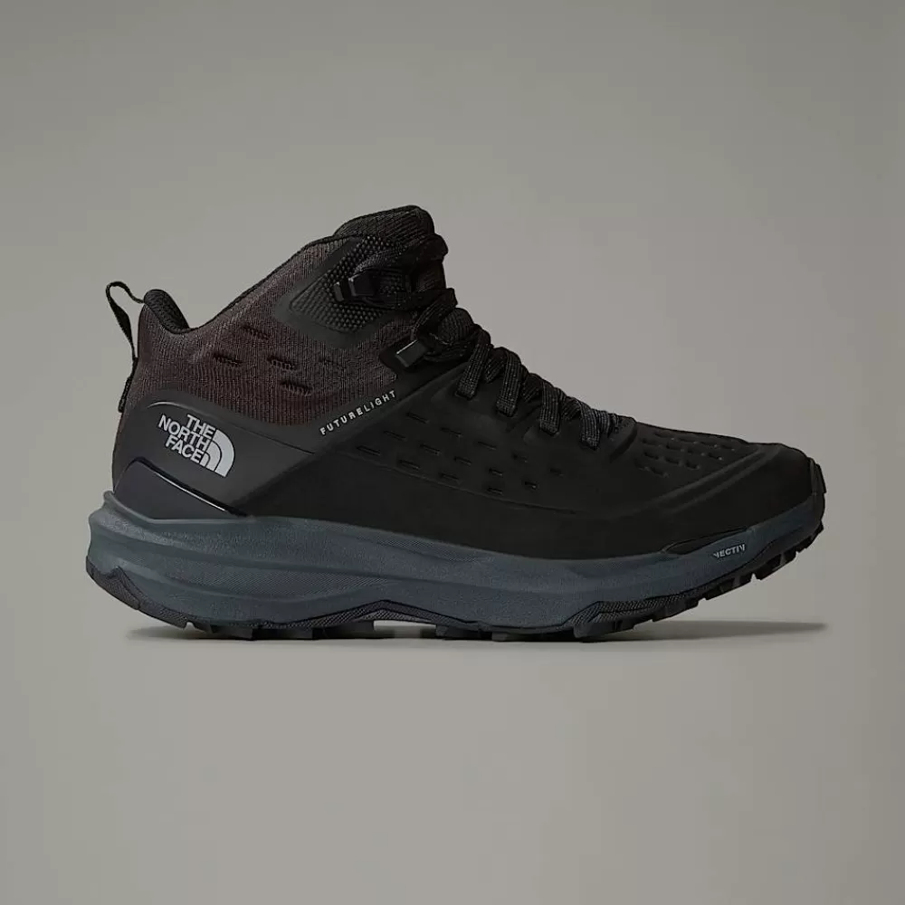 Sale The North Face Damskie Skórzane Buty Turystyczne VECTIV™ Exploris II TNF Black-Vanadis Grey