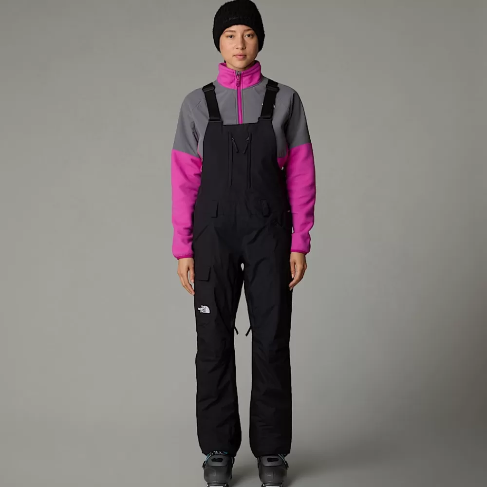 Hot The North Face Damskie Spodnie Na Szelkach Freedom TNF Black-NPF