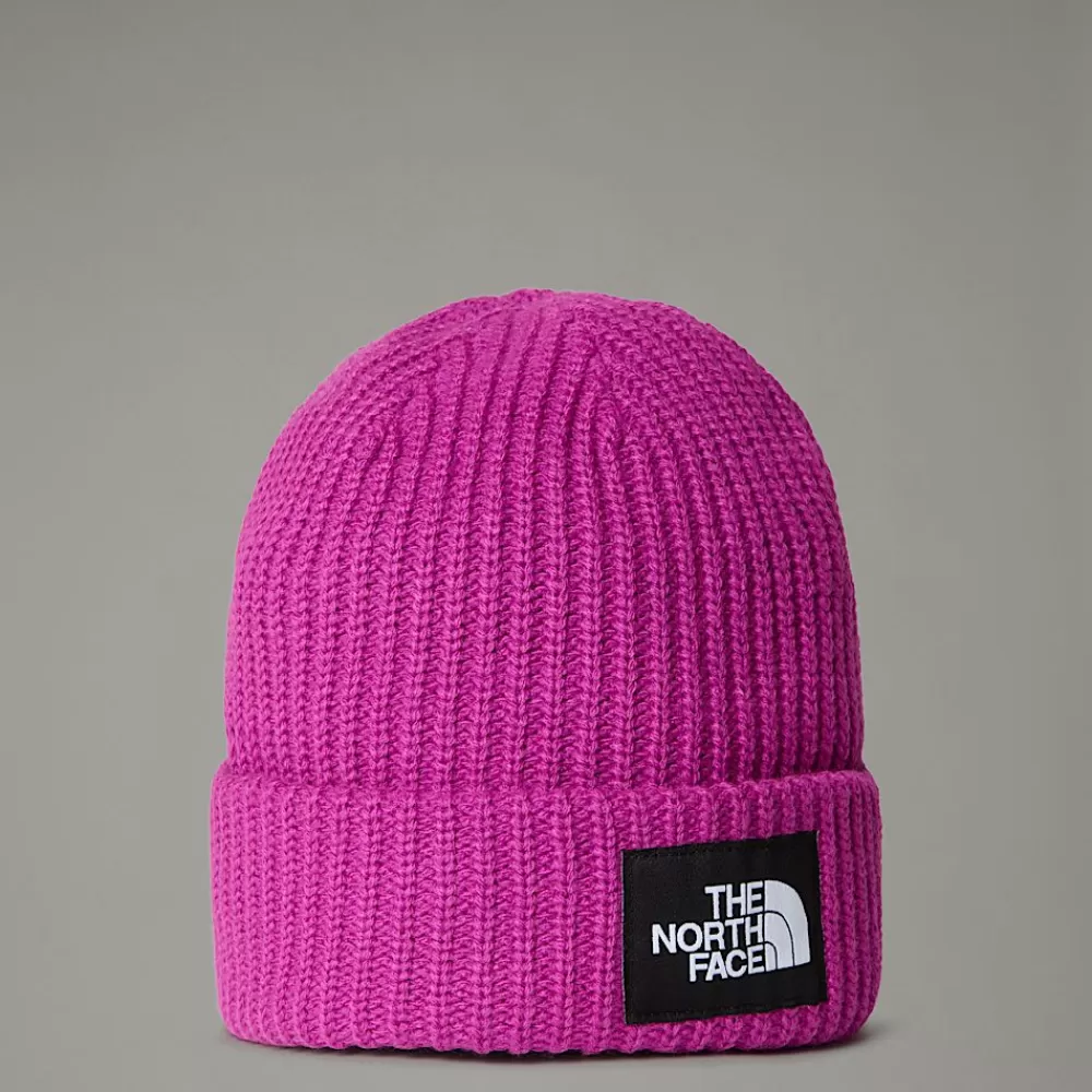 Fashion The North Face Dziecięca Czapka Beanie Salty Lined Deep Mulberry