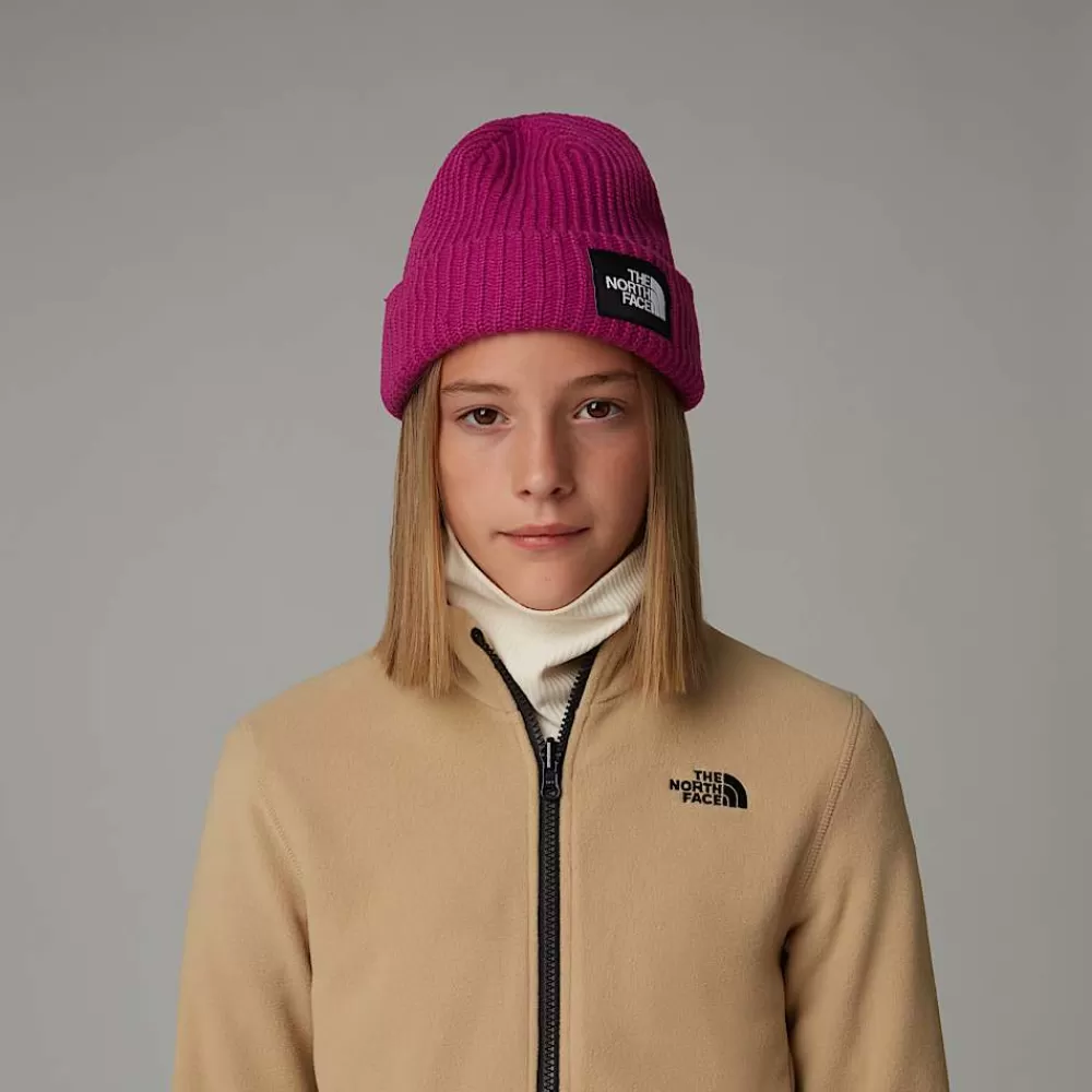 Fashion The North Face Dziecięca Czapka Beanie Salty Lined Deep Mulberry