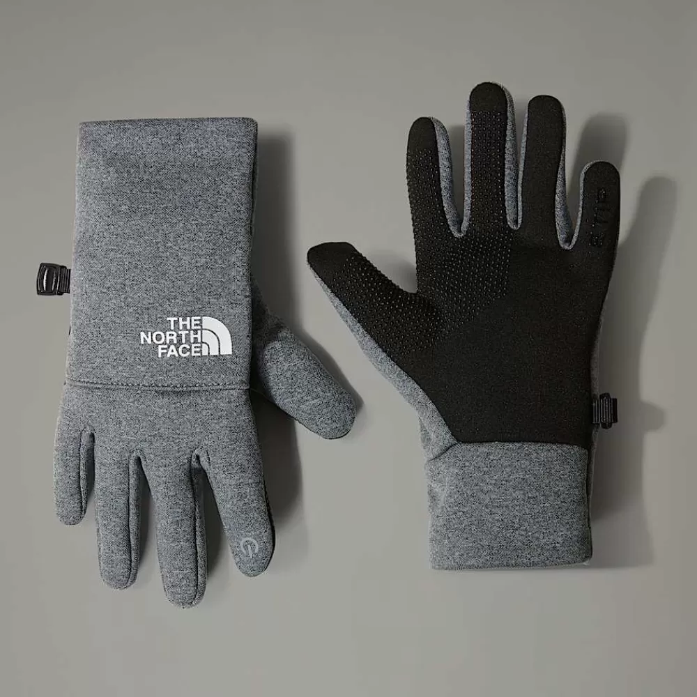 Shop The North Face Dziecięce Rękawice Etip™ Z Materiałów Pochodzących Z Recyklingu TNF Medium Grey Heather