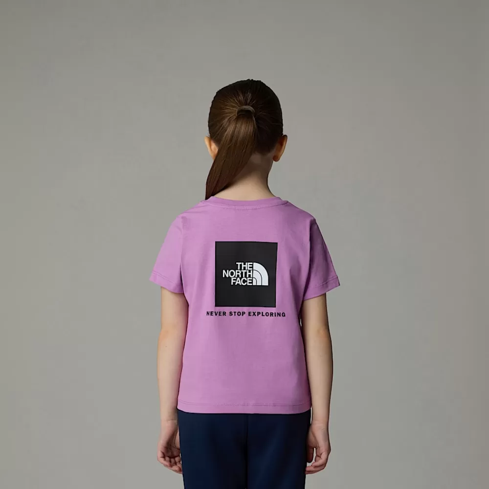 Discount The North Face Dziecięcy T-shirt Redbox Dragonfruit