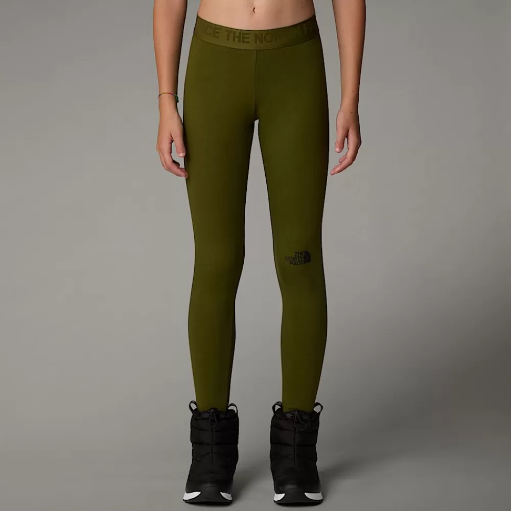 Flash Sale The North Face Dziewczęce Legginsy Everyday Forest Olive