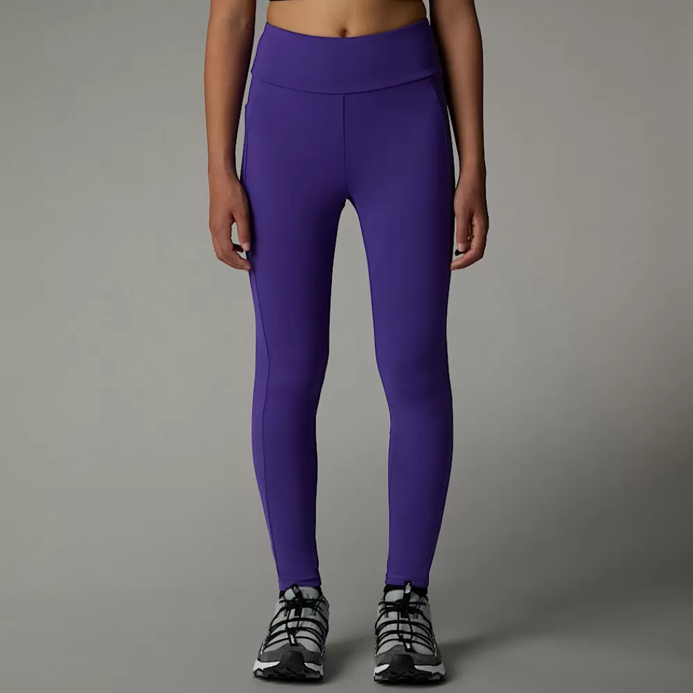 Flash Sale The North Face Dziewczęce Legginsy Never Stop Peak Purple