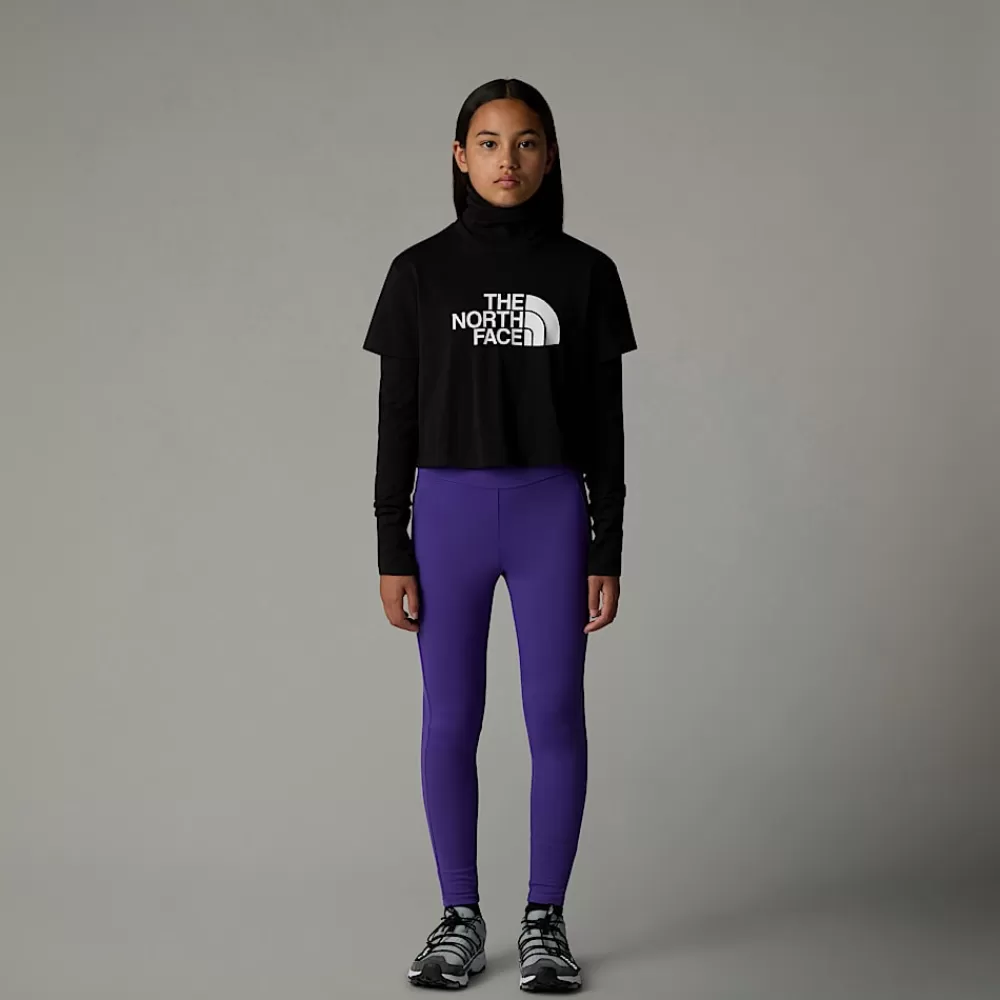 Flash Sale The North Face Dziewczęce Legginsy Never Stop Peak Purple