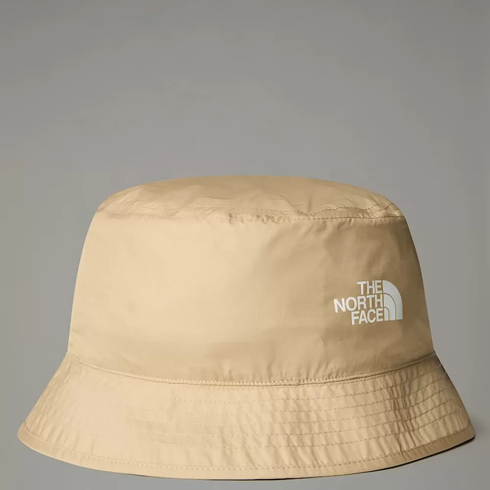 Shop The North Face KAPELUSZ SUN STASH Khaki Stone-White Dune