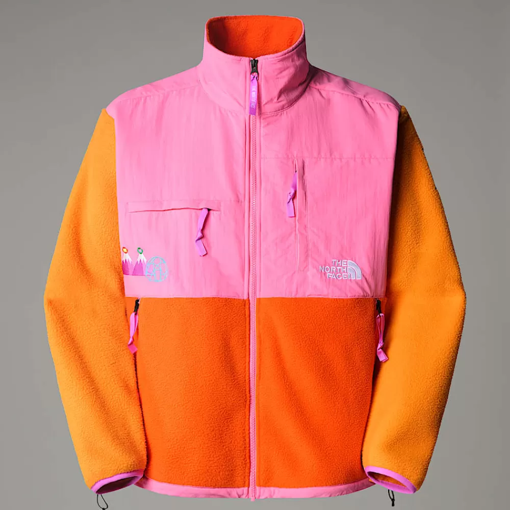 Best Sale The North Face Kurtka Retro Denali TNF X Yinka Ilori Unisex Red Orange-Apricot Glaze