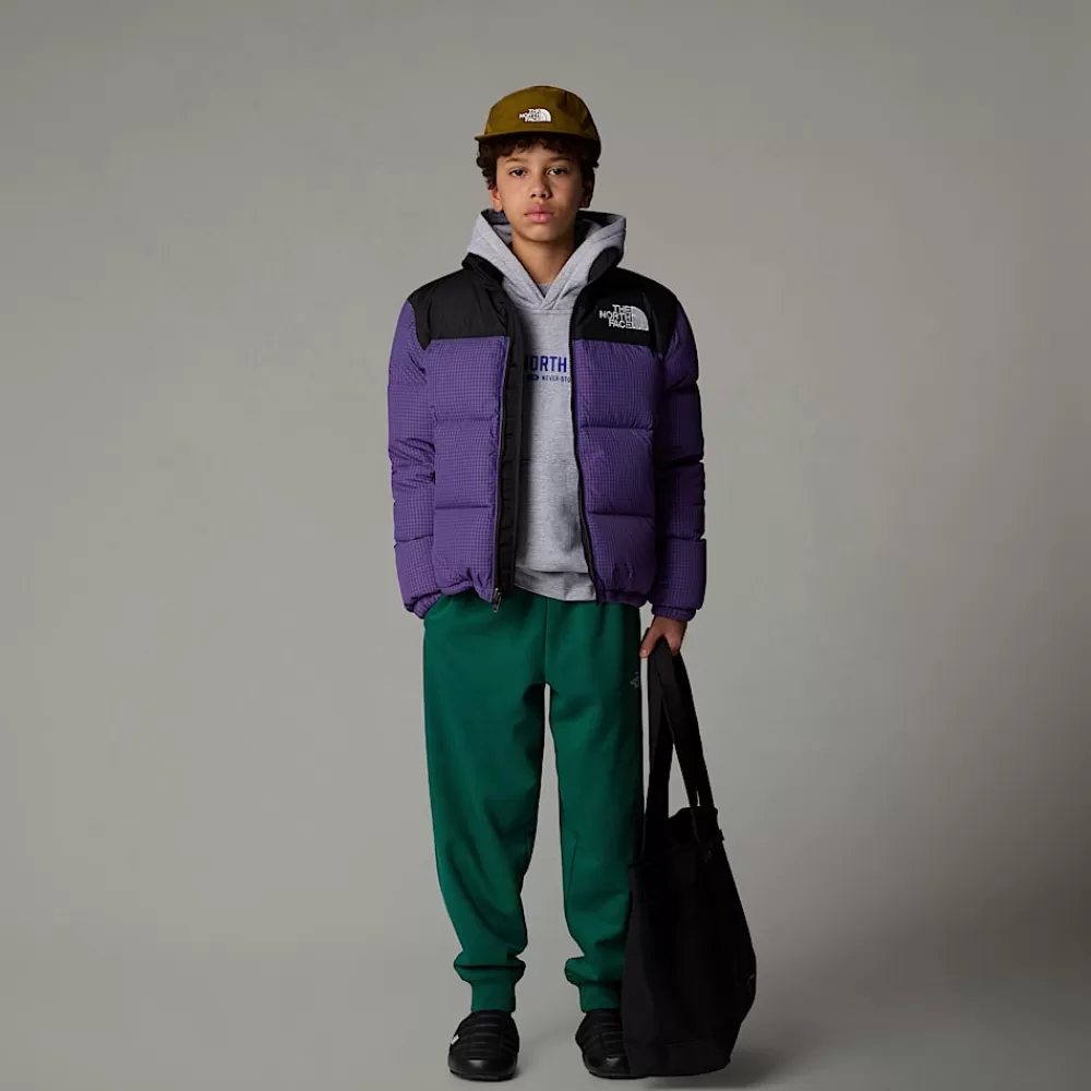 Clearance The North Face Młodzieżowa Kurtka 1996 Retro Nuptse Peak Purple-Ripstop