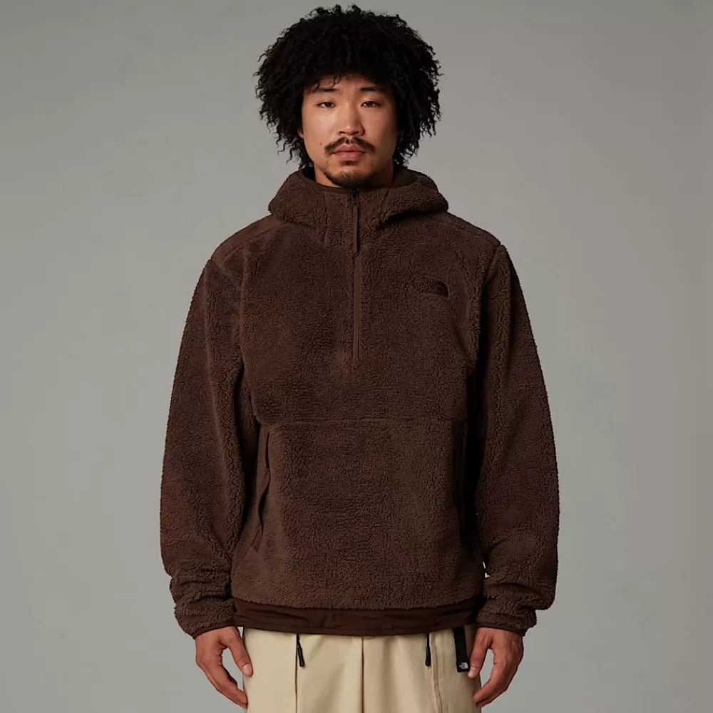 Hot The North Face Męska Bluza Polarowa Z Kapturem Campshire Smokey Brown-Demitasse Brown