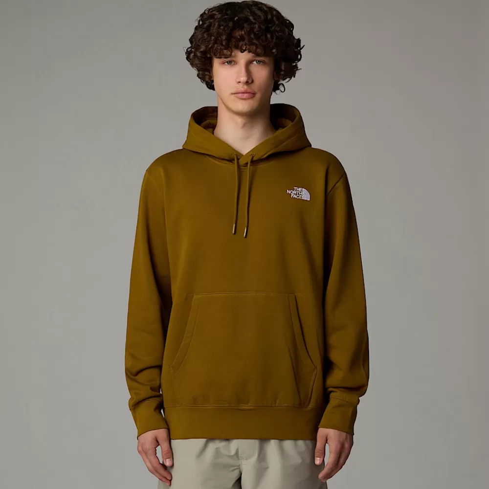 Online The North Face Męska Bluza Z Kapturem Essential Moss Green