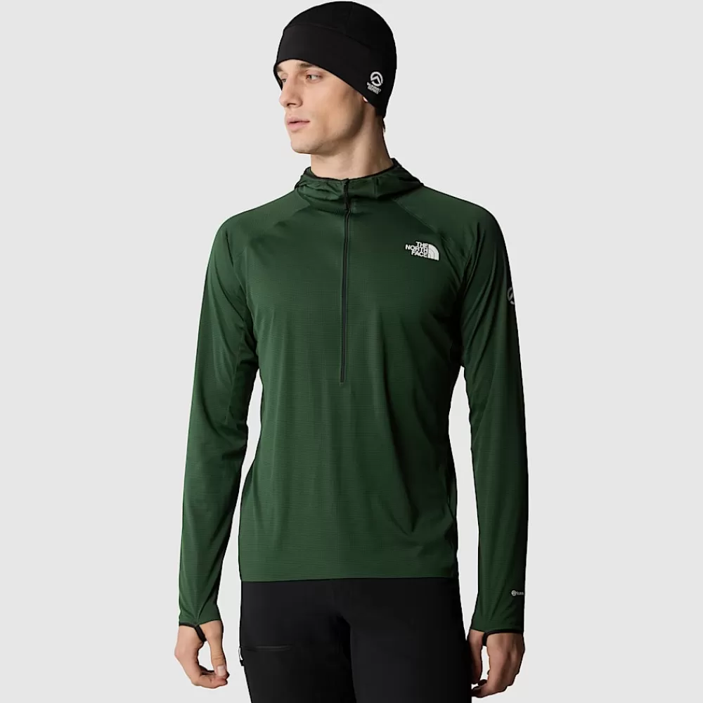 Shop The North Face Męska Bluza Z Kapturem Summit Direct Sun PINE NEEDLE