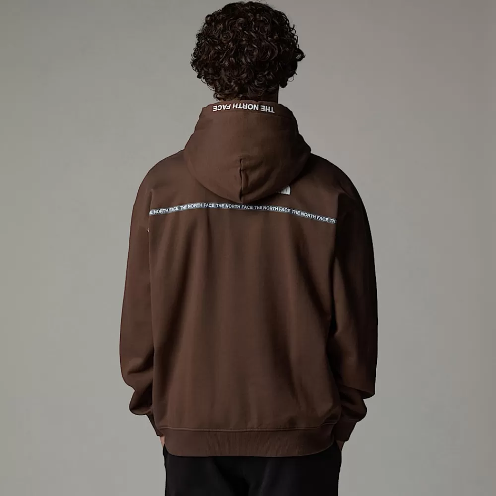 Fashion The North Face Męska Bluza Z Kapturem Zumu Smokey Brown