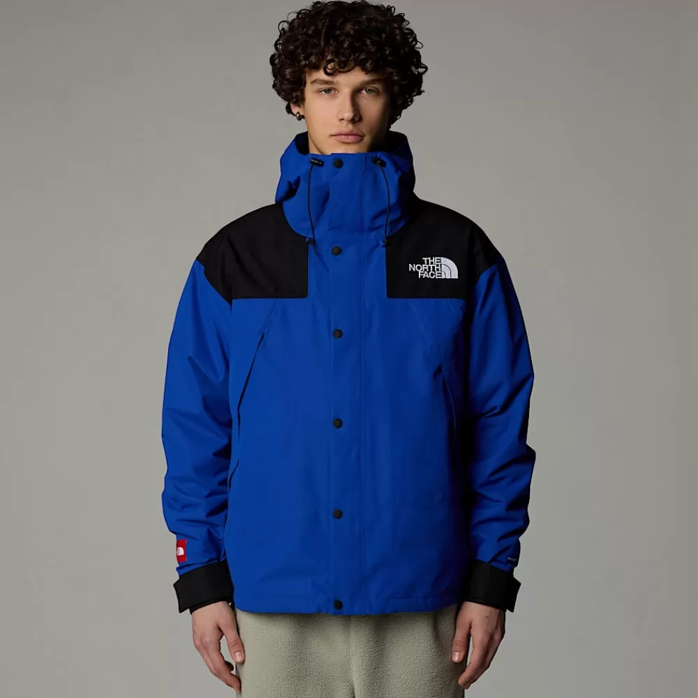 Cheap The North Face Męska Krótka Kurtka Mountain Mono TNF Blue-TNF Black