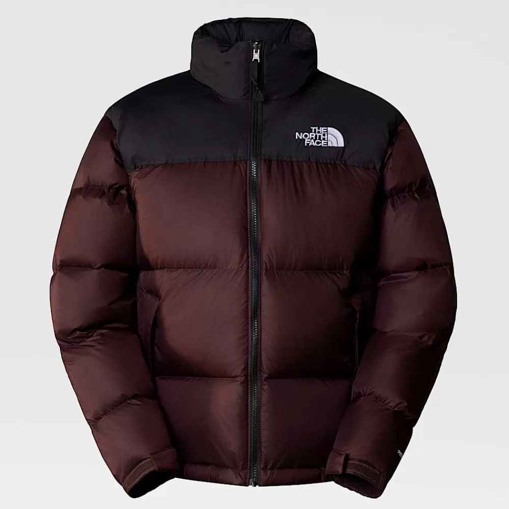 Cheap The North Face Męska Kurtka 1996 Retro Nuptse Coal Brown-TNF Black