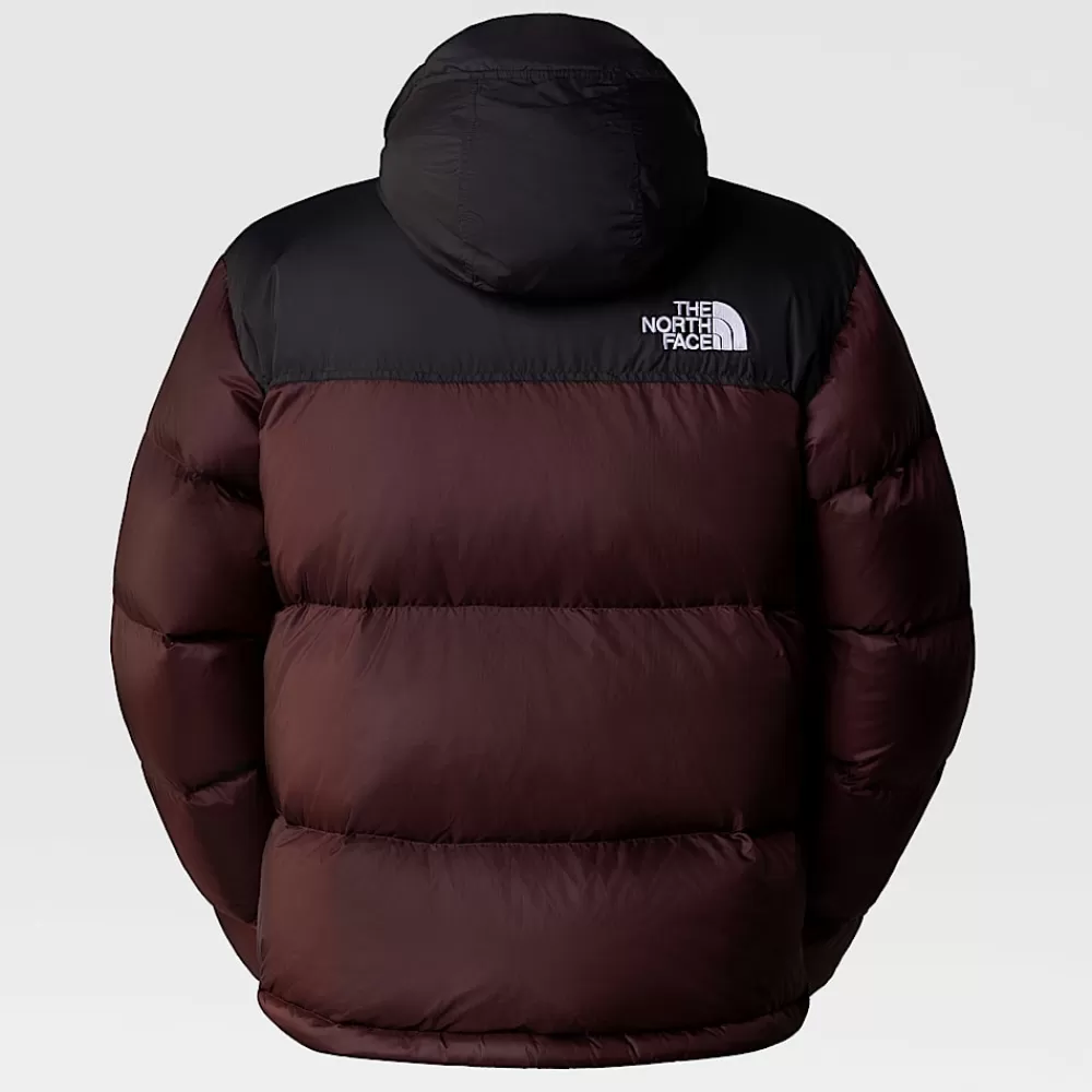 Cheap The North Face Męska Kurtka 1996 Retro Nuptse Coal Brown-TNF Black