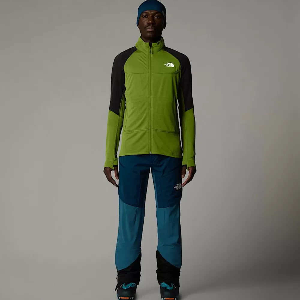 Hot The North Face Męska Kurtka Bolt Polartec® Power Grid™ Oak Green-TNF Black