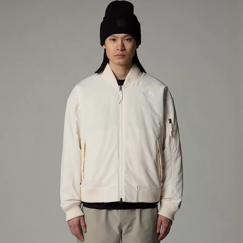 Cheap The North Face Męska Kurtka Bomberka TNF White Dune