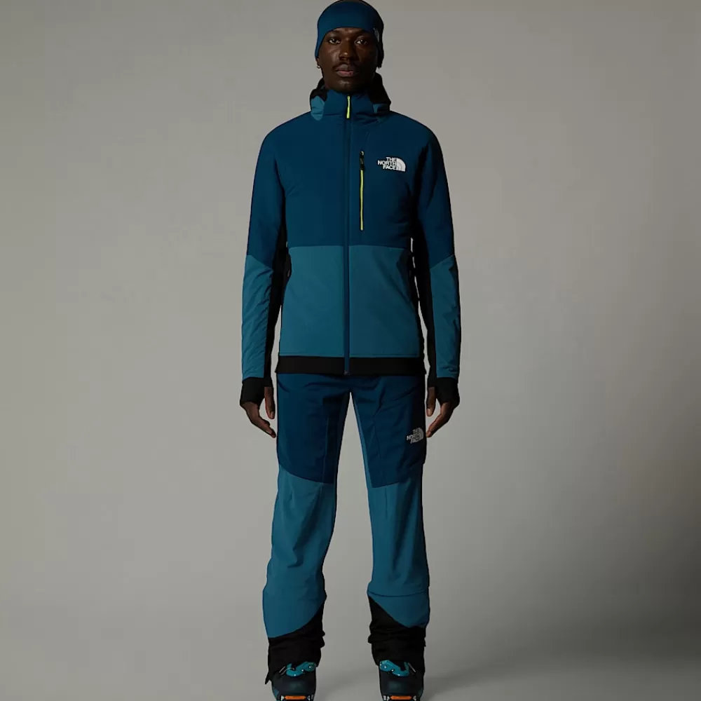 Best Sale The North Face Męska Kurtka Hybrydowa Z Kapturem Binntal Ventrix™ Mallard Blue-Midnight Petrol-TNF Black