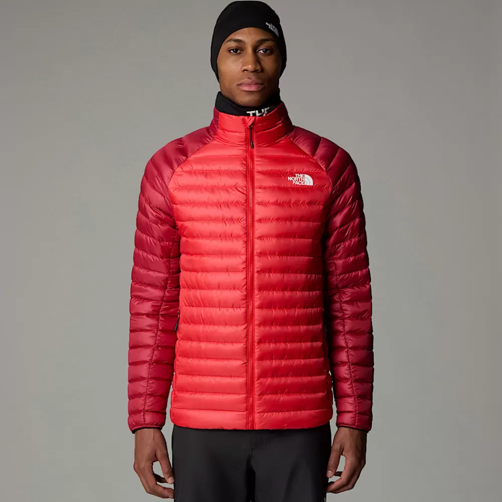 New The North Face Męska Kurtka Puchowa Bettaforca High Risk Red-Garnet Red