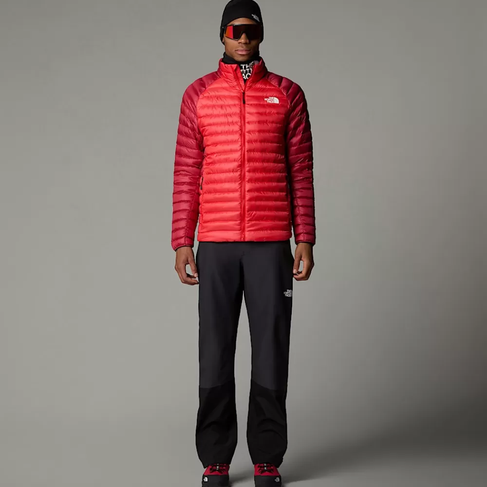 New The North Face Męska Kurtka Puchowa Bettaforca High Risk Red-Garnet Red