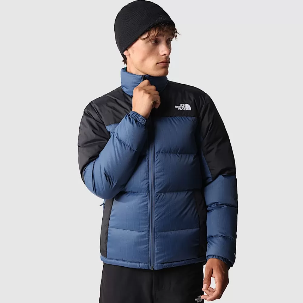 Shop The North Face Męska Kurtka Puchowa Diablo SHADY BLUE/TNF BLACK