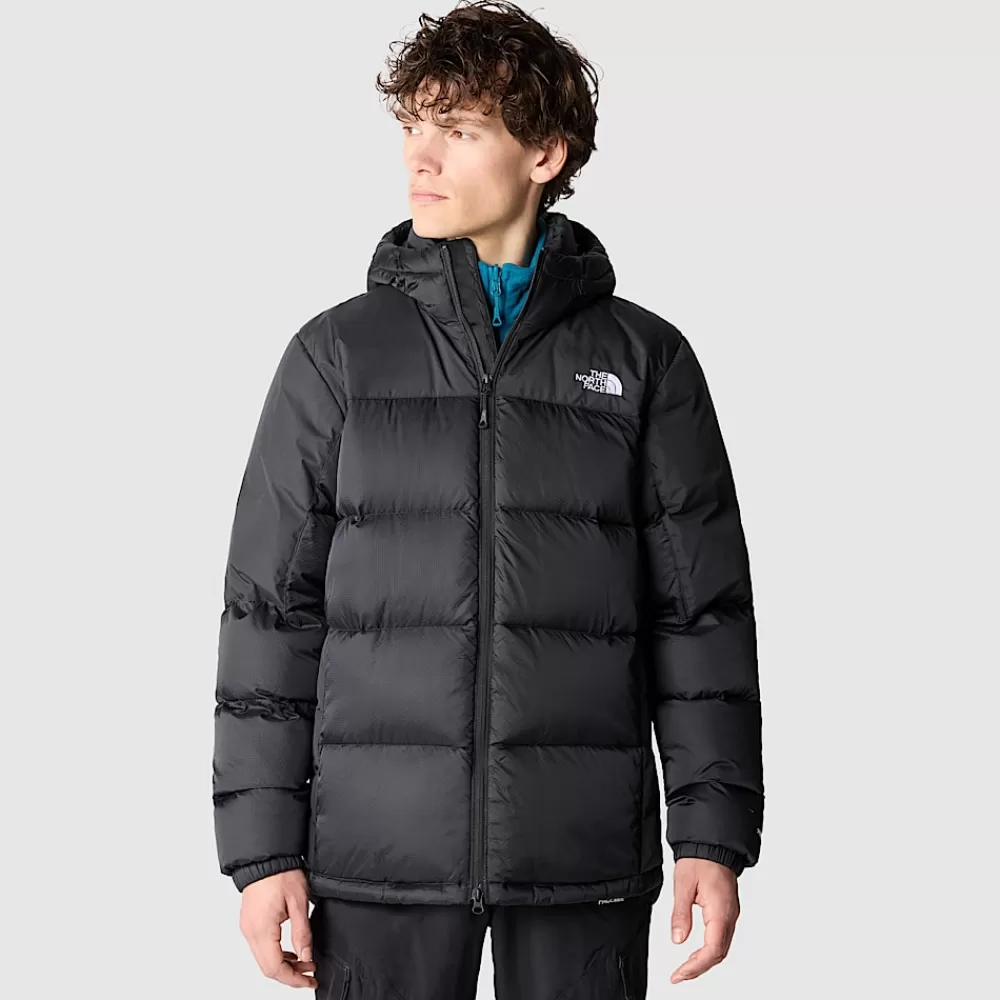 Cheap The North Face Męska Kurtka Puchowa Z Kapturem Diablo TNF Black-TNF Black