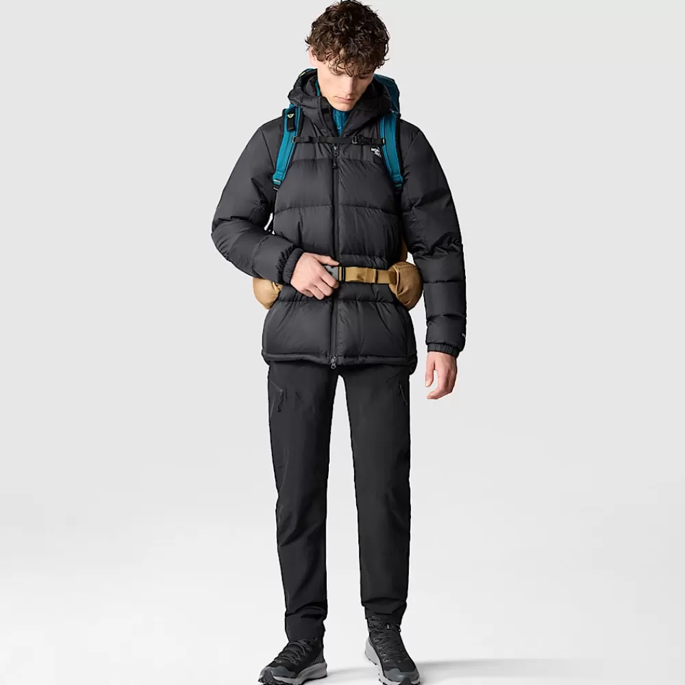 Cheap The North Face Męska Kurtka Puchowa Z Kapturem Diablo TNF Black-TNF Black