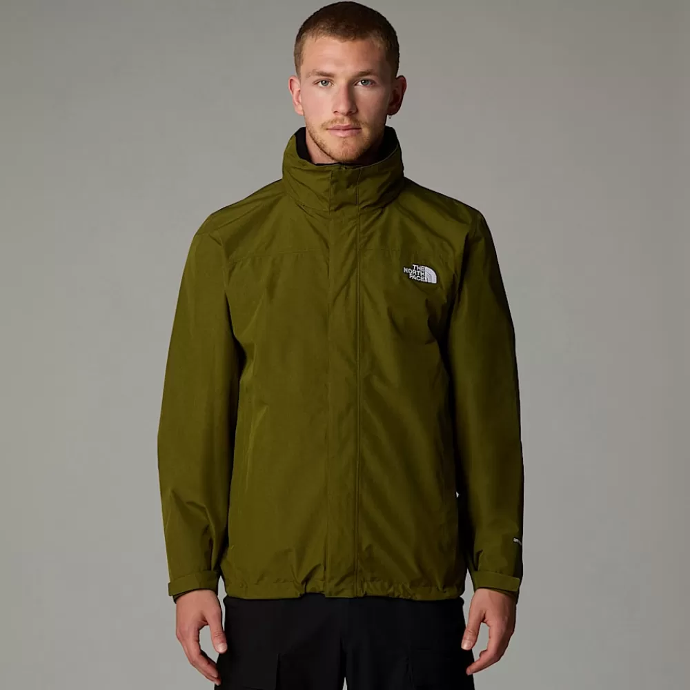 Best The North Face Męska Kurtka Sangro Forest Olive Dark Heather-NPF