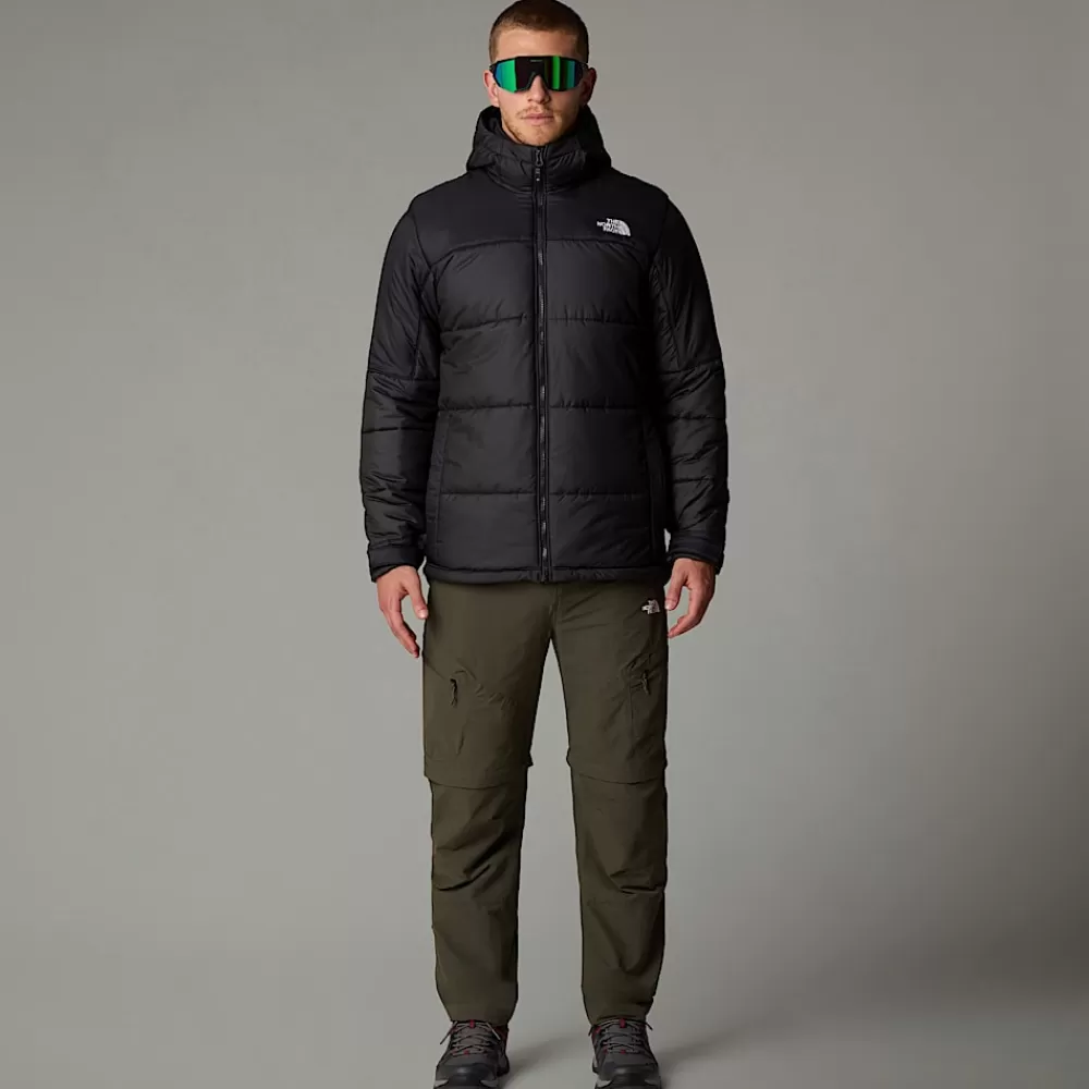 Cheap The North Face Męska Kurtka Syntetyczna Z Kapturem Circular TNF Black-TNF Black-NPF