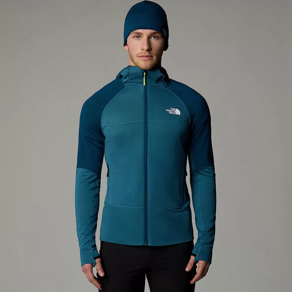 Cheap The North Face Męska Kurtka Z Kapturem Bolt Polartec® Mallard Blue-Midnight Petrol