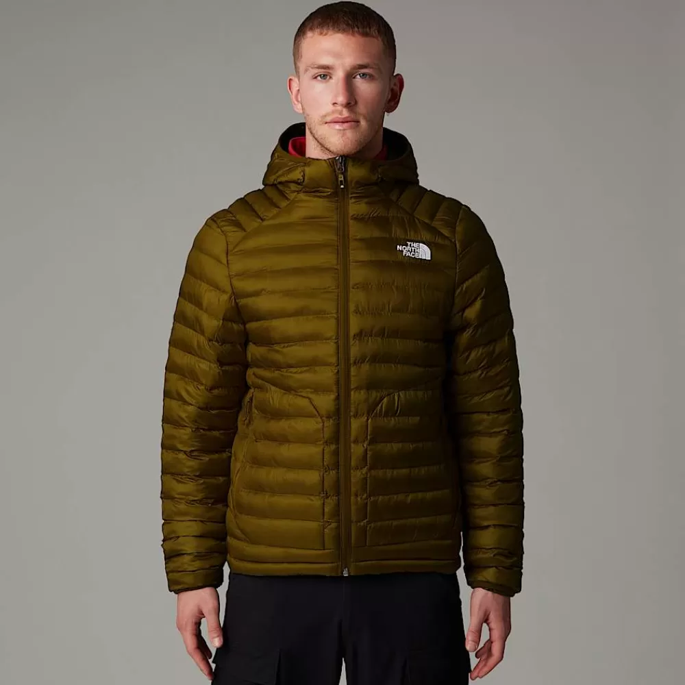 Fashion The North Face Męska Kurtka Z Kapturem I Ociepliną Syntetyczną Huila Moss Green