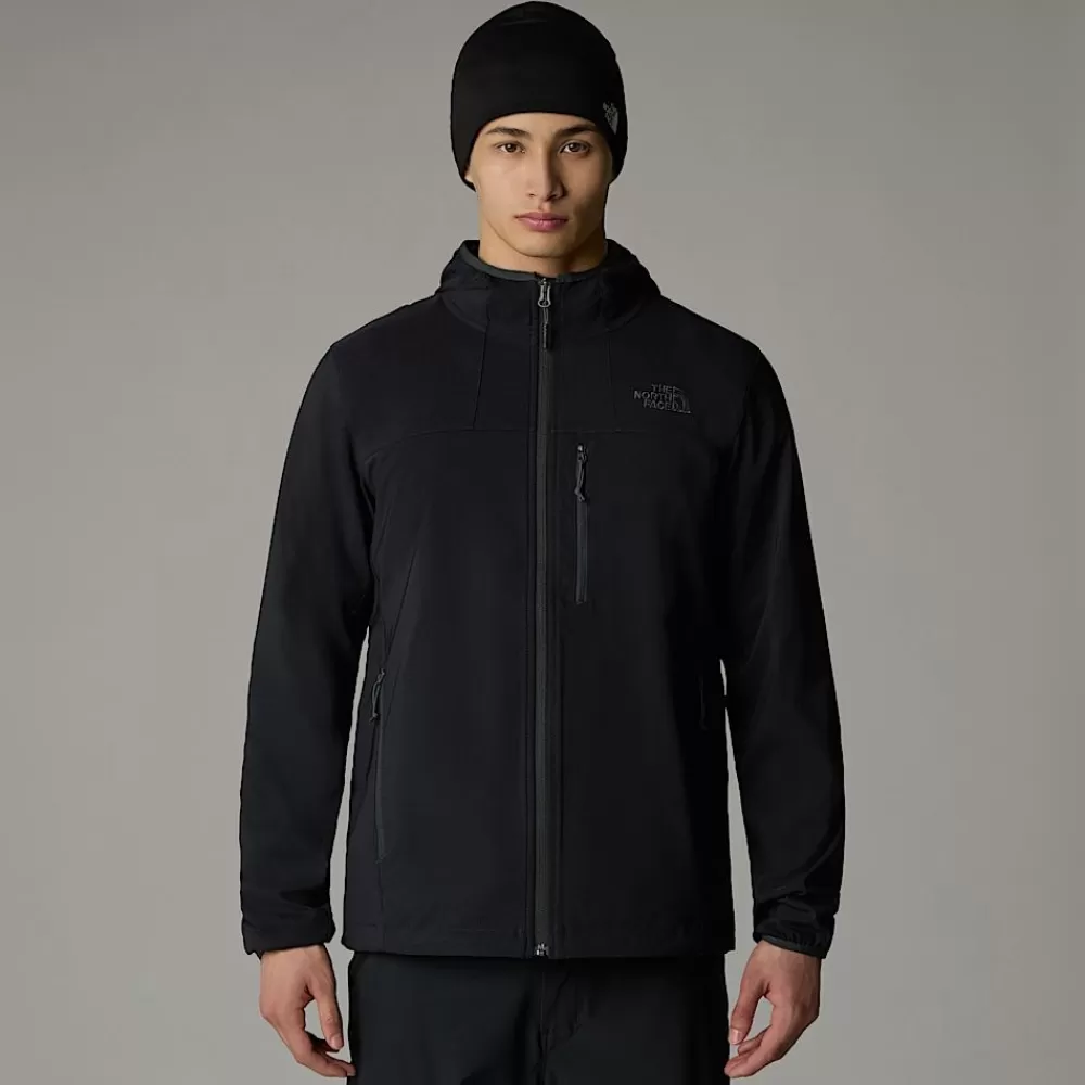 Best The North Face Męska Kurtka Z Kapturem Nimble TNF Black