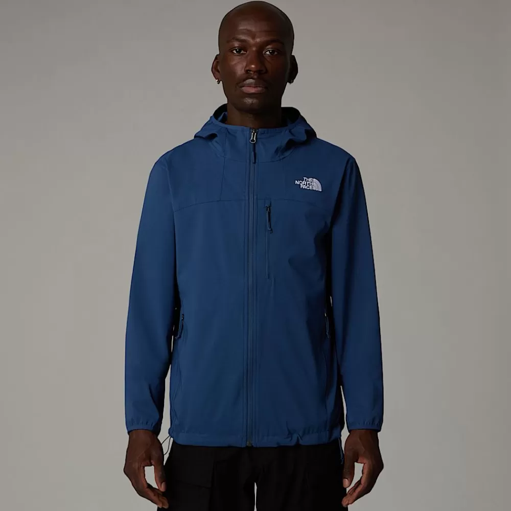 Fashion The North Face Męska Kurtka Z Kapturem Nimble SHADY BLUE