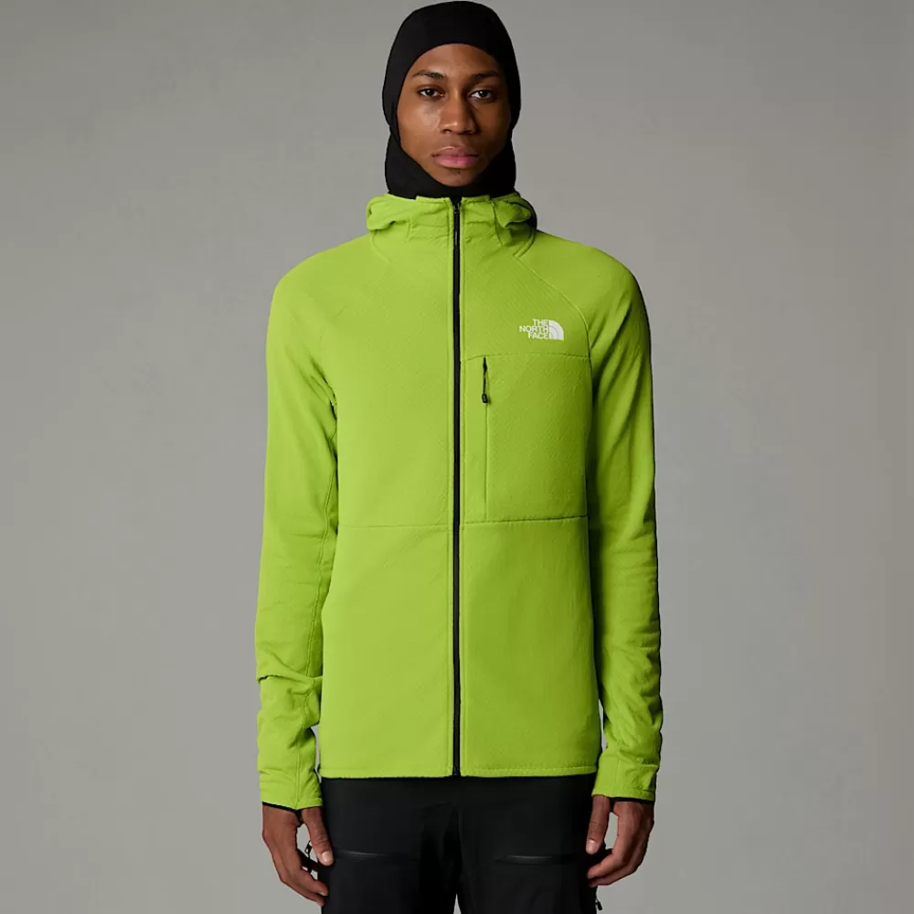 Best The North Face Męska Kurtka Z Kapturem Summit Series™ FUTUREFLEECE™ Meadow Grass