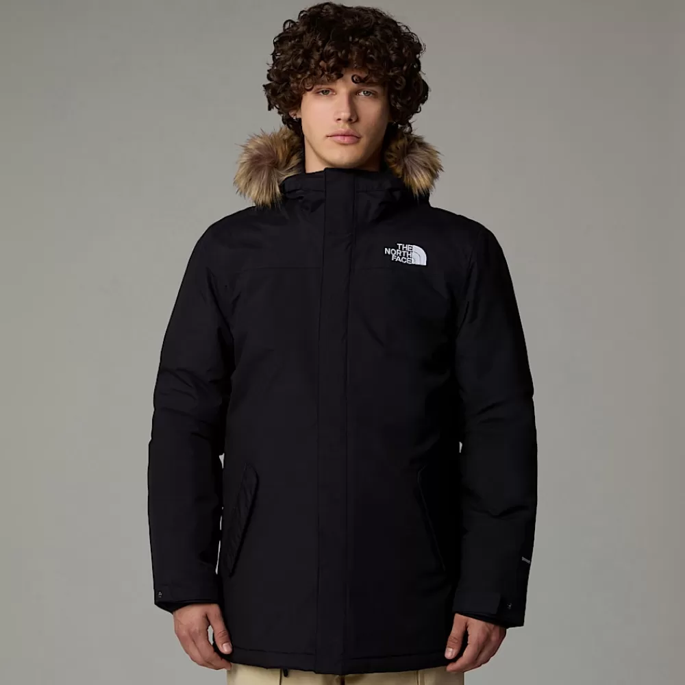 Store The North Face Męska Kurtka Z Materiałów Z Recyklingu Zaneck TNF Black-TNF Black