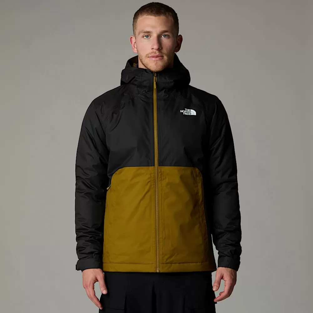 Discount The North Face Męska Ocieplana Kurtka Millerton Moss Green-TNF Black