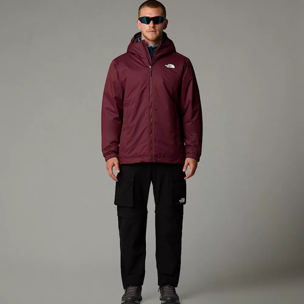 Outlet The North Face Męska Ocieplana Kurtka Quest Alpine Plum Dark Heather