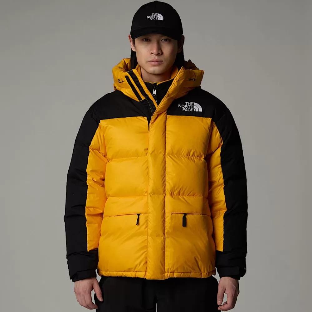 Shop The North Face Męska Parka Puchowa Himalayan Summit Gold-TNF Black