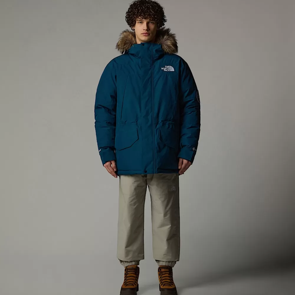 Outlet The North Face Męska Parka Puchowa McMurdo 2L GORE-TEX® Midnight Petrol