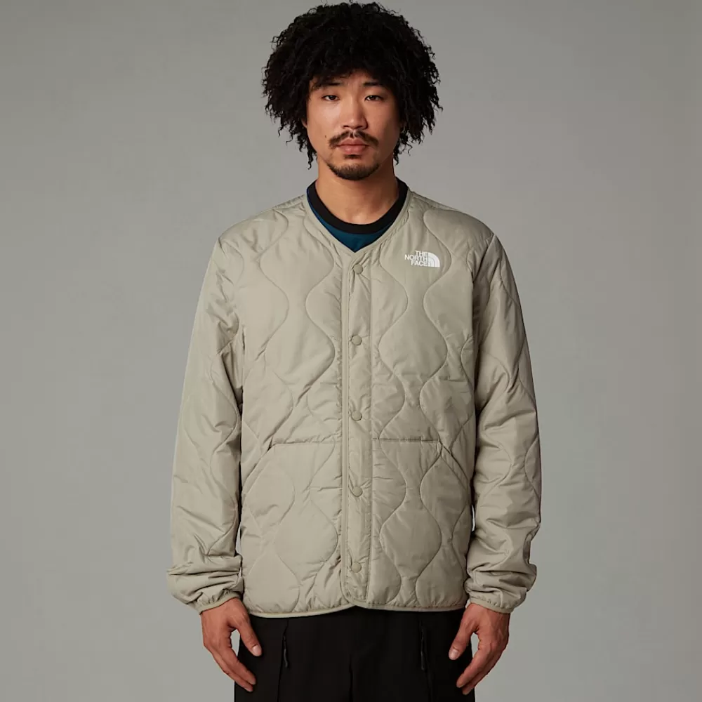 Flash Sale The North Face Męska Pikowana Kurtka Ampato Clay Grey