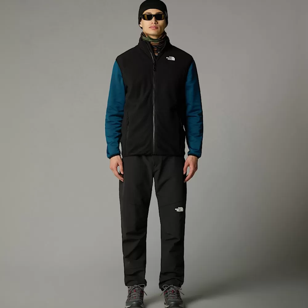 Best Sale The North Face Męski Bezrękawnik 100 Glacier TNF Black-NPF