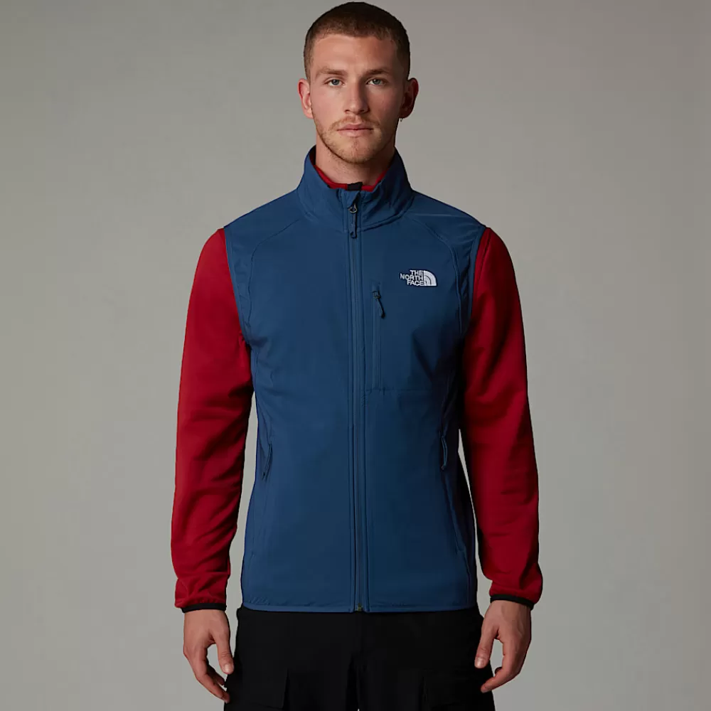 New The North Face Męski Bezrękawnik Nimble Shady Blue-NPF