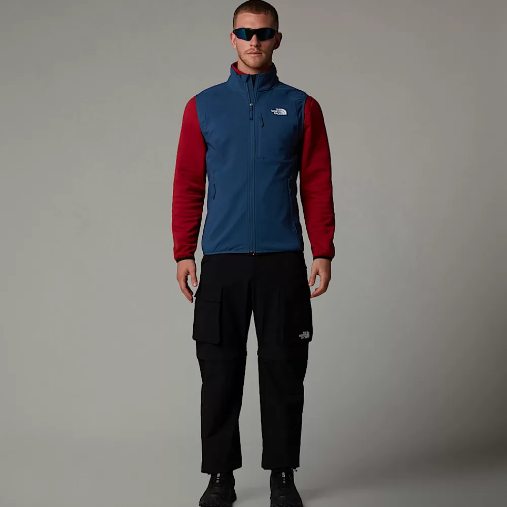 New The North Face Męski Bezrękawnik Nimble Shady Blue-NPF