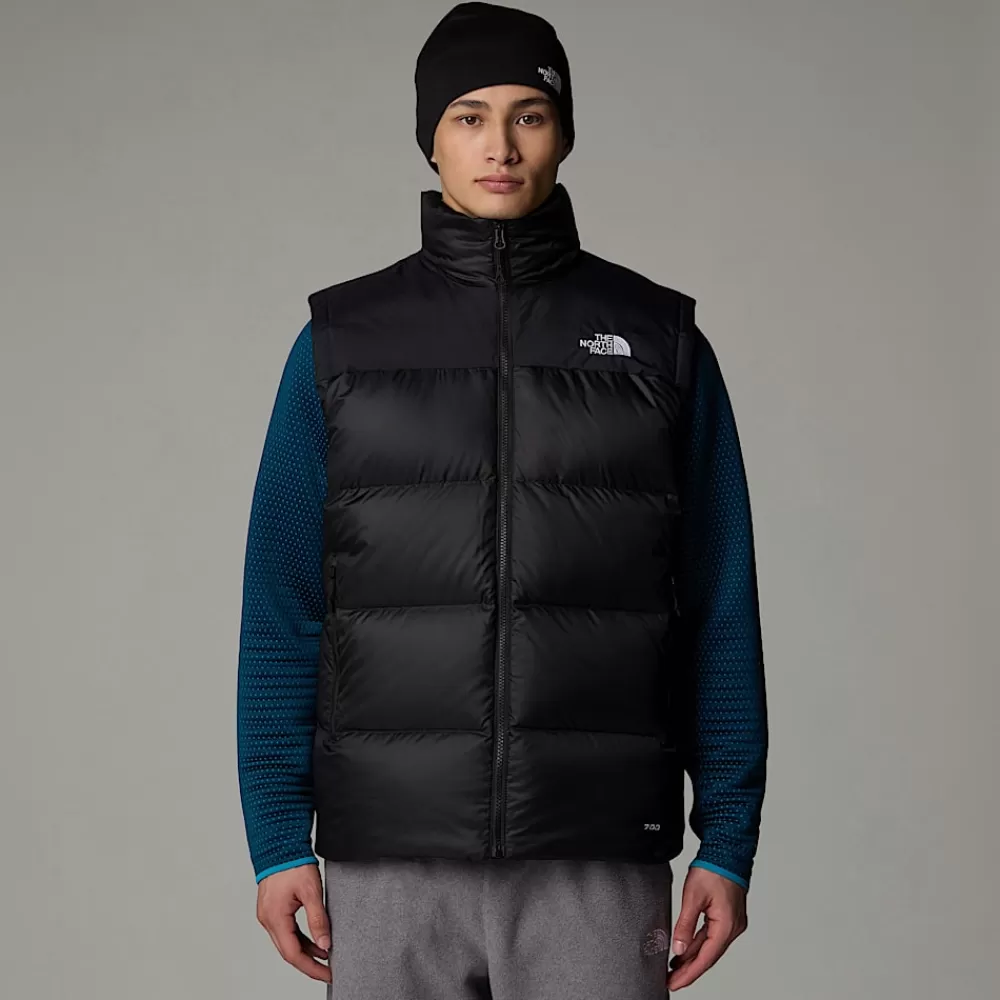 Online The North Face Męski Bezrękawnik Puchowy Diablo 2.0 TNF Black Heather-TNF Black