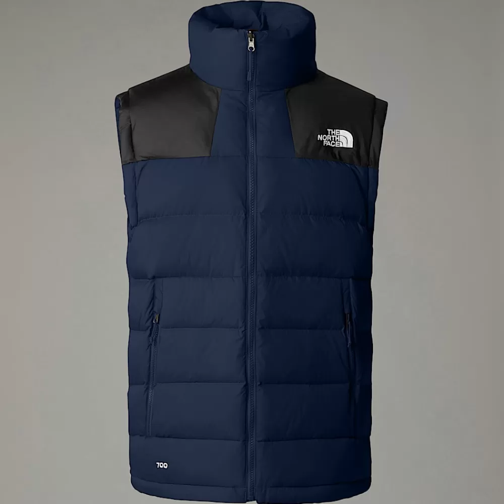 Shop The North Face Męski Bezrękawnik Puchowy Massif Summit Navy