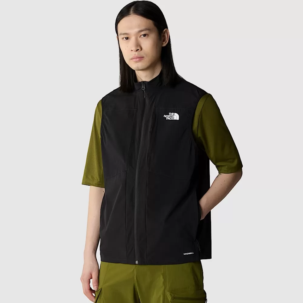 Hot The North Face Męski Pakowalny Bezrękawnik TNF Black