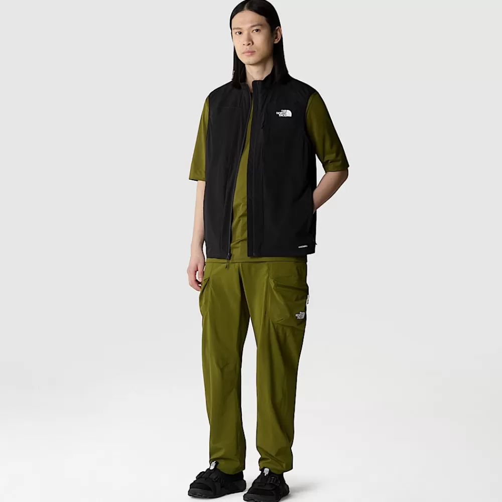 Hot The North Face Męski Pakowalny Bezrękawnik TNF Black