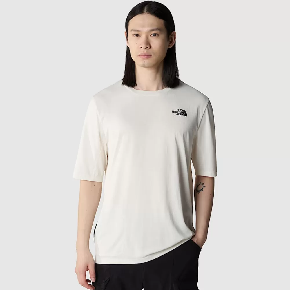 Flash Sale The North Face Męski Pakowalny T-shirt LIGHTRANGE™ White Dune