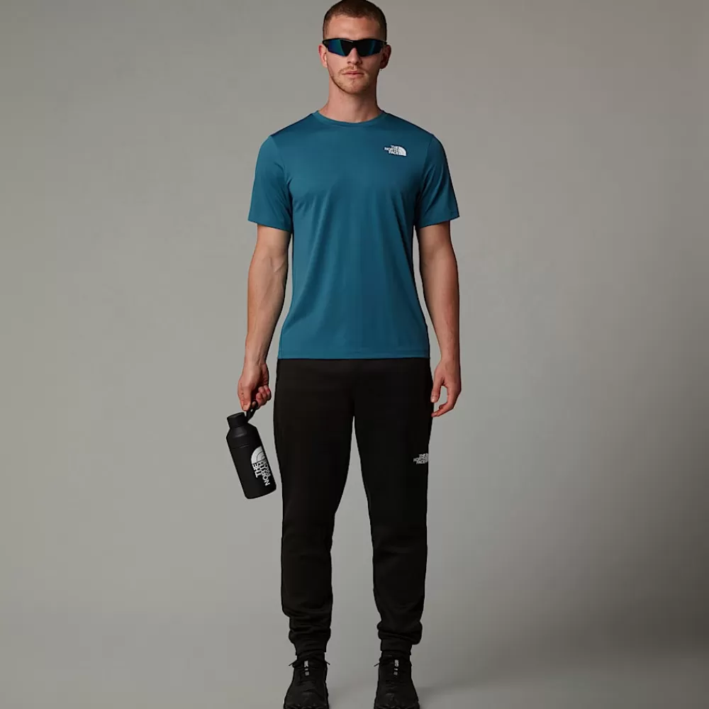 Best Sale The North Face Męski T-shirt 24/7 MALLARD BLUE