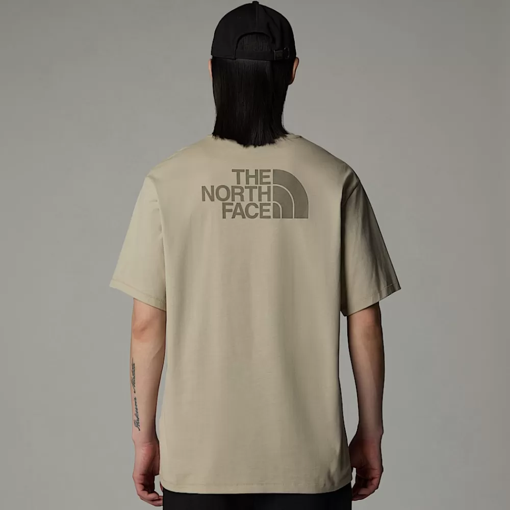 New The North Face Męski T-shirt Natural Dye Clay Grey Natural Dye